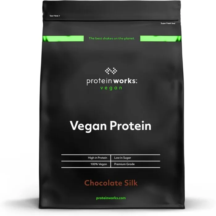 Protein Works - Vegan Protein Powder, Plant Based Protein Shake, Gluten Free, 33 Servings, Chocolate Silk, 1 kg £12.64 / £12.01 S&S Delivered @ AMZN