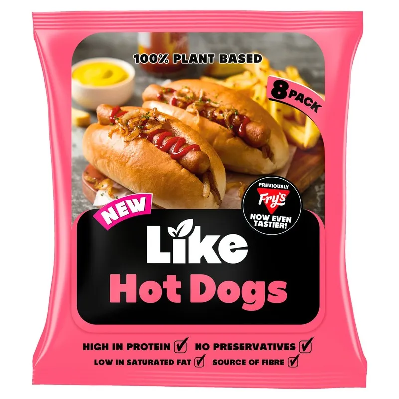 Like Vegan Hot Dogs 8-Pack 360g – Now £1.75 at Morrisons