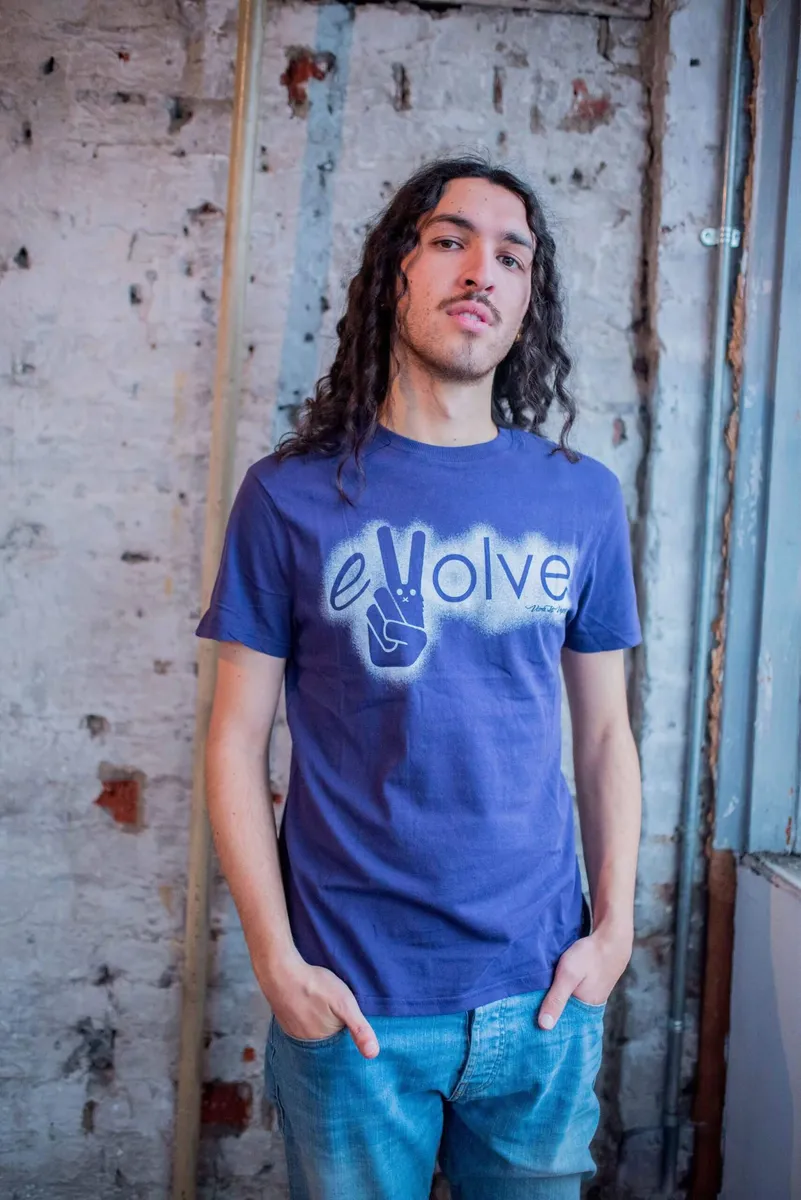 Men's/Unisex Vegan T-shirt Evolve £7.50 @ Viva La Vegan