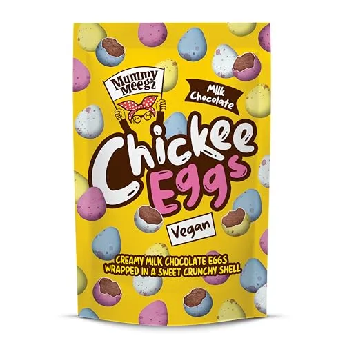 Mummy Meegz - Vegan - Chickee Eggs 80g x 1 | ONLY £2.50 RRP £3.99, (37% OFF!) w/ FREE DELIVERY