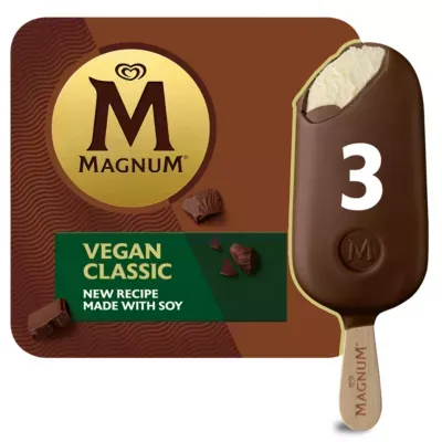 Magnum Vegan Ice Cream Sticks Classic 3x90ml £2.50 (was £3.48) @ Asda