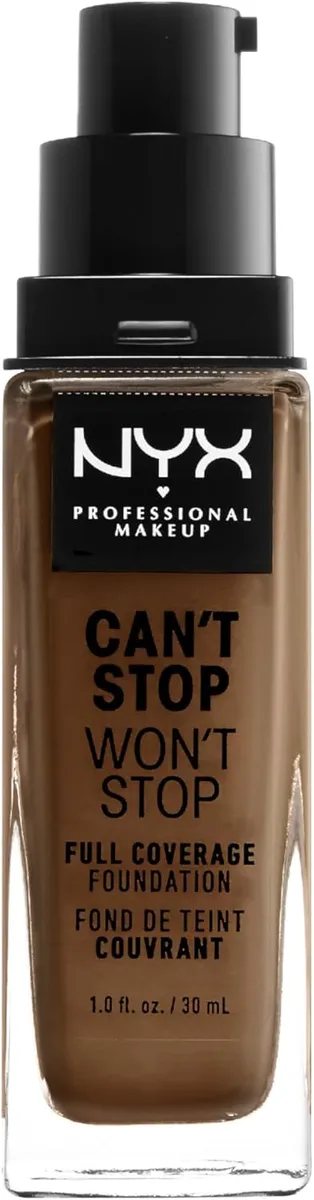 NYX Can't Stop Won't Stop Foundation (Multiple Shades) – from £1.13 @ Amazon
