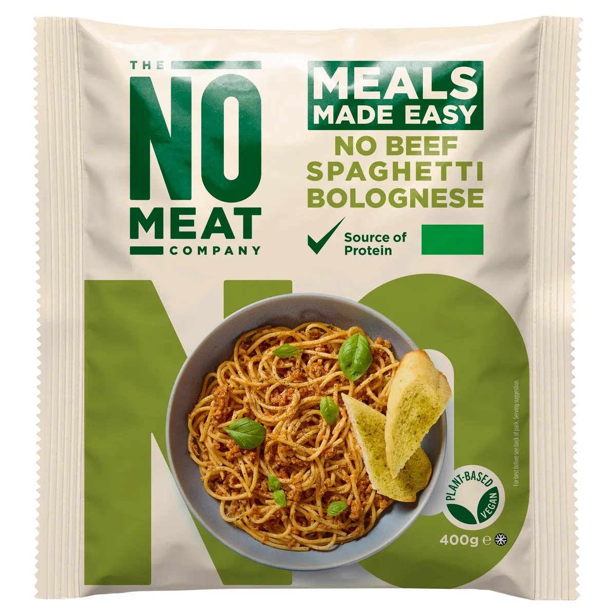 The No Meat Company No Beef Spaghetti Bolognese 400g £1.75 (was £3.50) @ Iceland