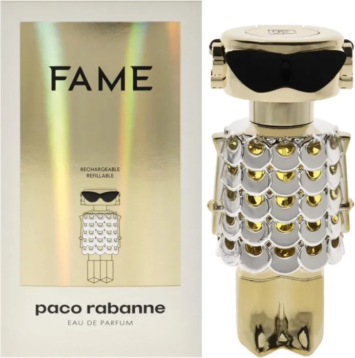 PACO RABANNE FAME VEGAN EAU DE PARFUM SPRAY REFILLABLE - 80ML