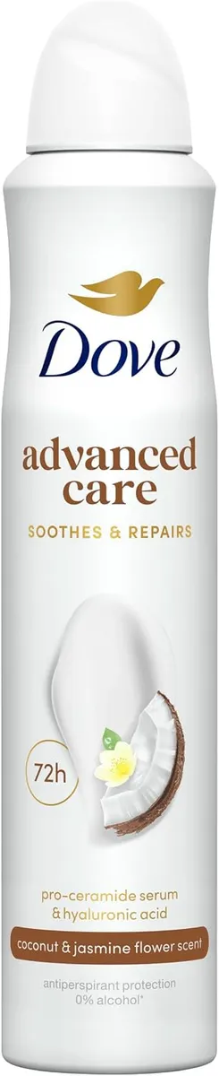 Dove Advanced Care Coconut & Jasmine Deodorant 200ml £2.97 (was £5.25) @ Amazon