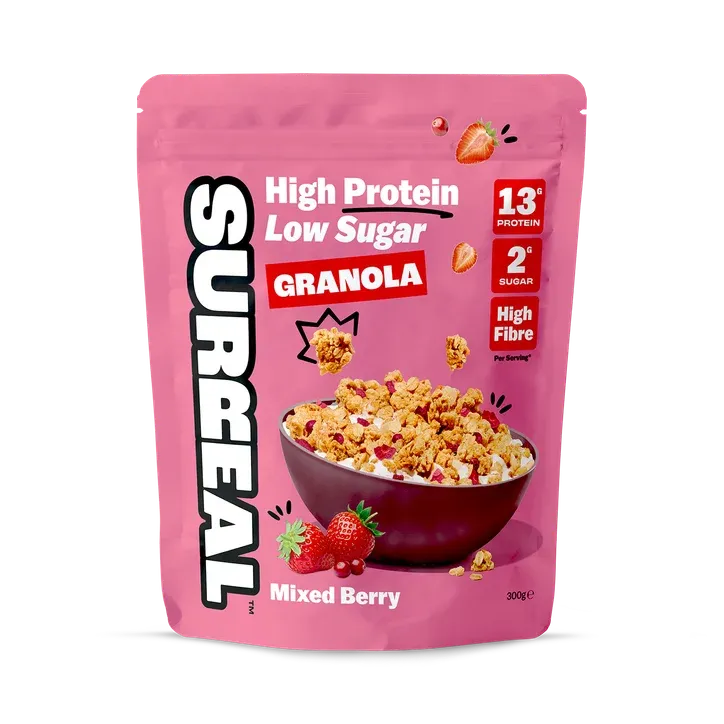 Surreal High Protein Granola (Multiple Flavours) £2.99 (was £4.50) @ Holland & Barrett