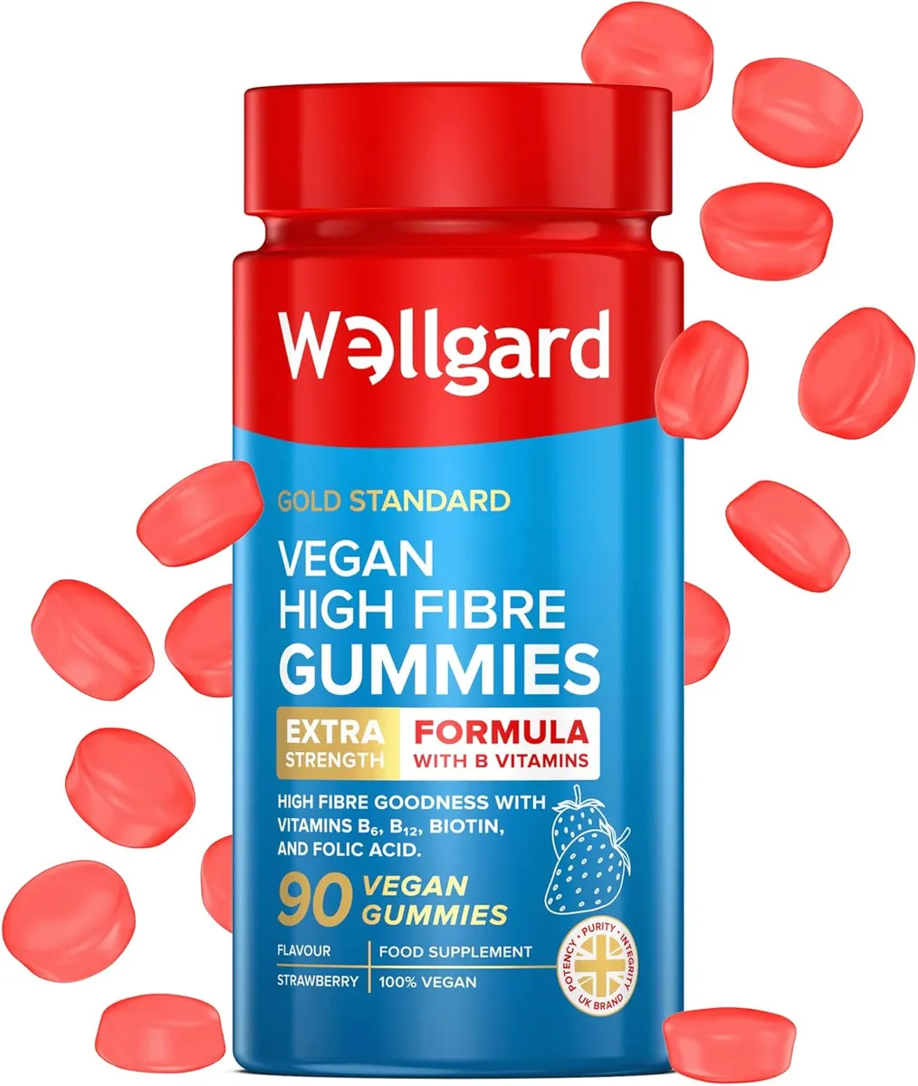 Wellgard Vegan High Fibre Gummies 90 Pack – £10.96 @ Amazon