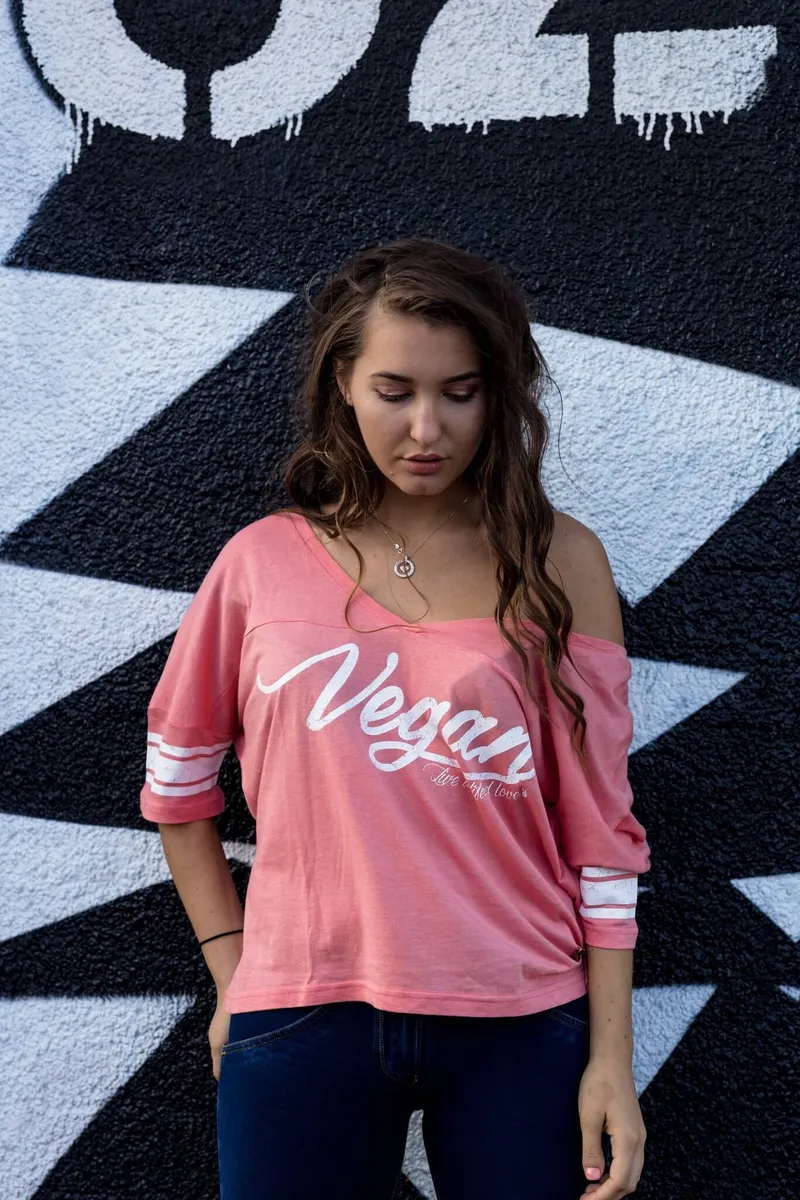Women's Vegan Varsity T-Shirt £7.50 (was £25) @ Viva La Vegan