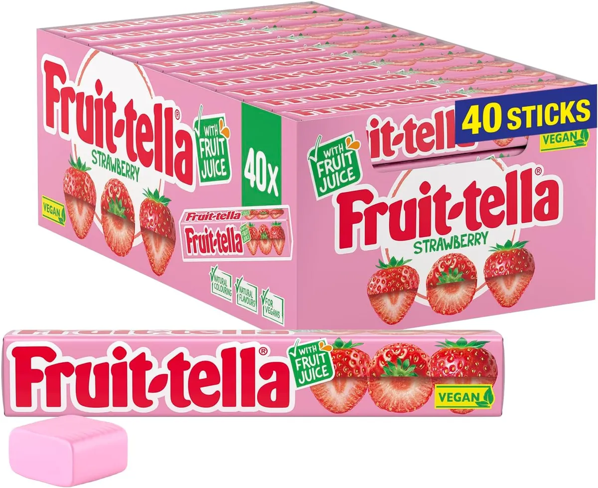 Fruittella Simply Strawberry Soft Chews 40 x 41g – £8.64 @ Amazon