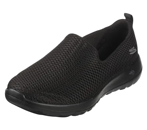 Skechers Women's Go Walk Joy-Evaluate Trainers, Black Textile/Trim, 7.5 UK | ONLY £34.99 RRP £59.00, (41% OFF!) w/ FREE DELIVERY