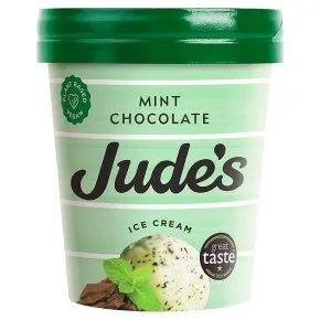 Jude's Plant Based Vegan Mint Chocolate Ice Cream 460ml ONLY £2.75 @ Waitrose/Sainsburys!