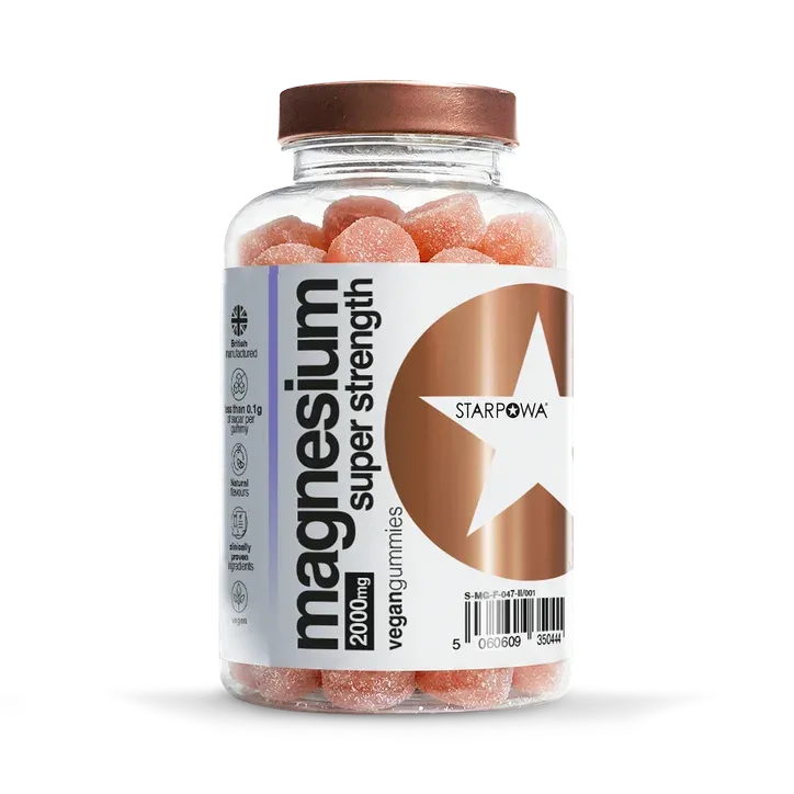 Starpowa Magnesium Super Strength Gummies 60 Pack £19.99 (was £39.99)