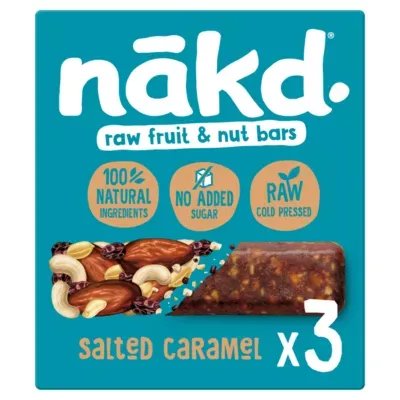 Nakd Fruit & Nut Bars 3-Pack – Multiple Flavours @ Asda