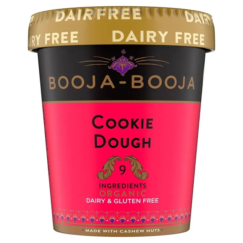 Booja-Booja Organic Cookie Dough Ice Cream 465ml – Now £4.50 at Morrisons