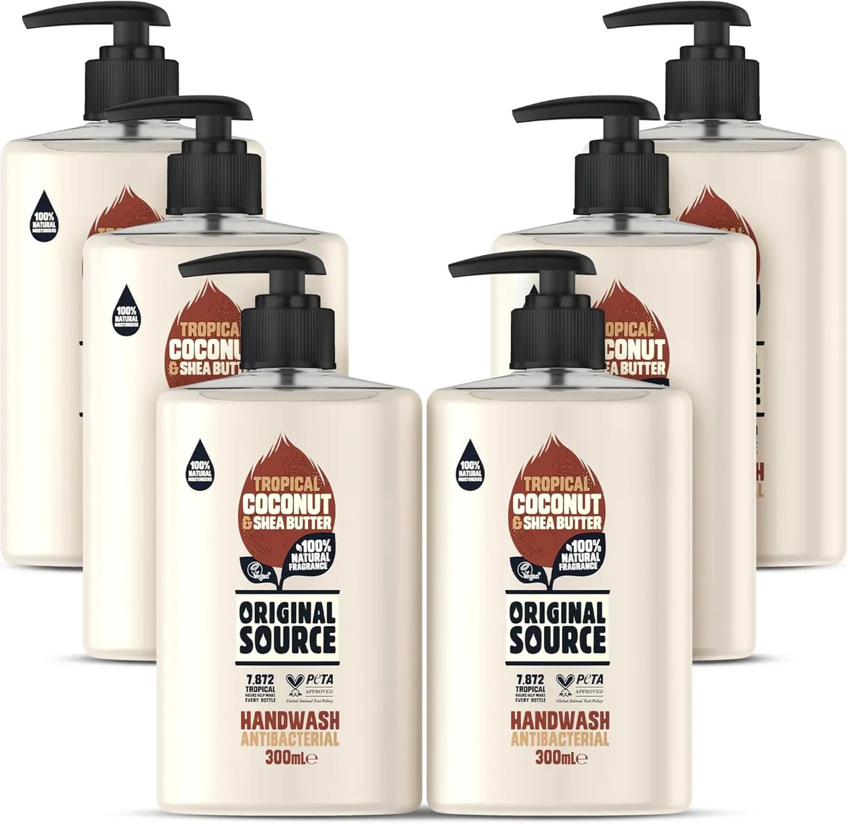 Original Source Coconut & Shea Butter Handwash 6x300ml – £5.10 @ Amazon