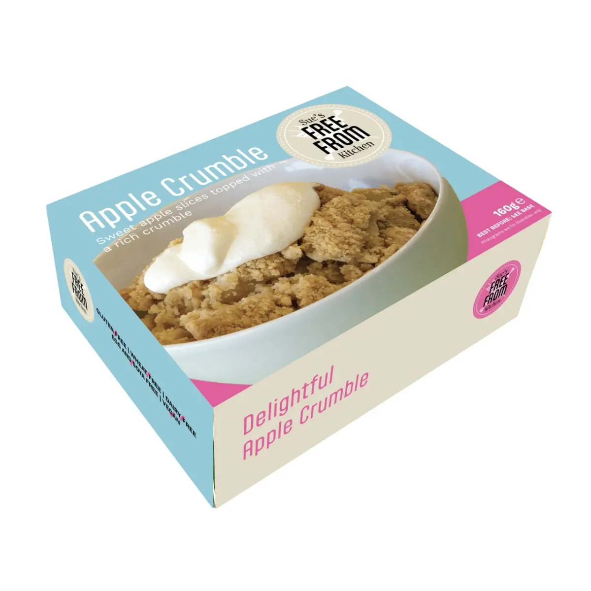 Gluten Free Kitchen Vegan Apple Crumble 160g £2.40 @ Ocado