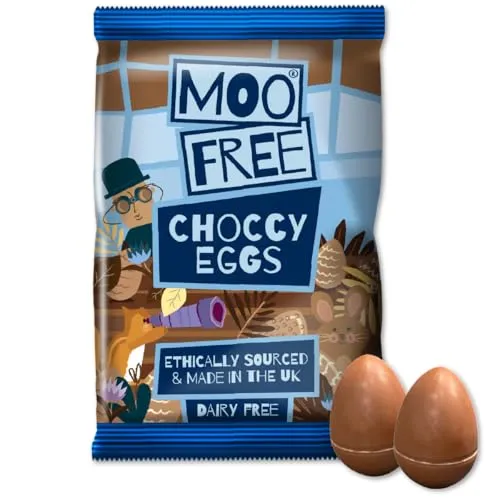 Moo Free Choccy Mini Eggs - Dairy Free & Vegan (50g) | ONLY £2.25 RRP £3.00, (25% OFF!) w/ FREE DELIVERY