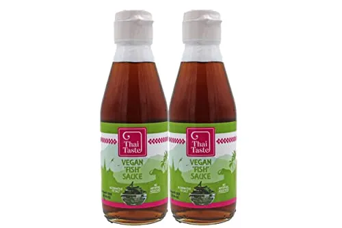 Thai Taste Vegan Fish Sauce 180ml (Nam Pla Jey) - Pack of 2 | ONLY £6.07 RRP £8.99, (32% OFF!) w/ FREE DELIVERY