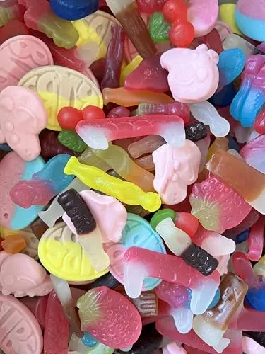 IVEN ALGER Vegan Fizz-Free Pick and Mix Sweets – 800g Pick n Mix Sweets Selection, Vegan Sweets for Gifting, Birthdays, Christmas, Mothers Day Gift, Valentines Gift and Special Occasions | ONLY £9.99