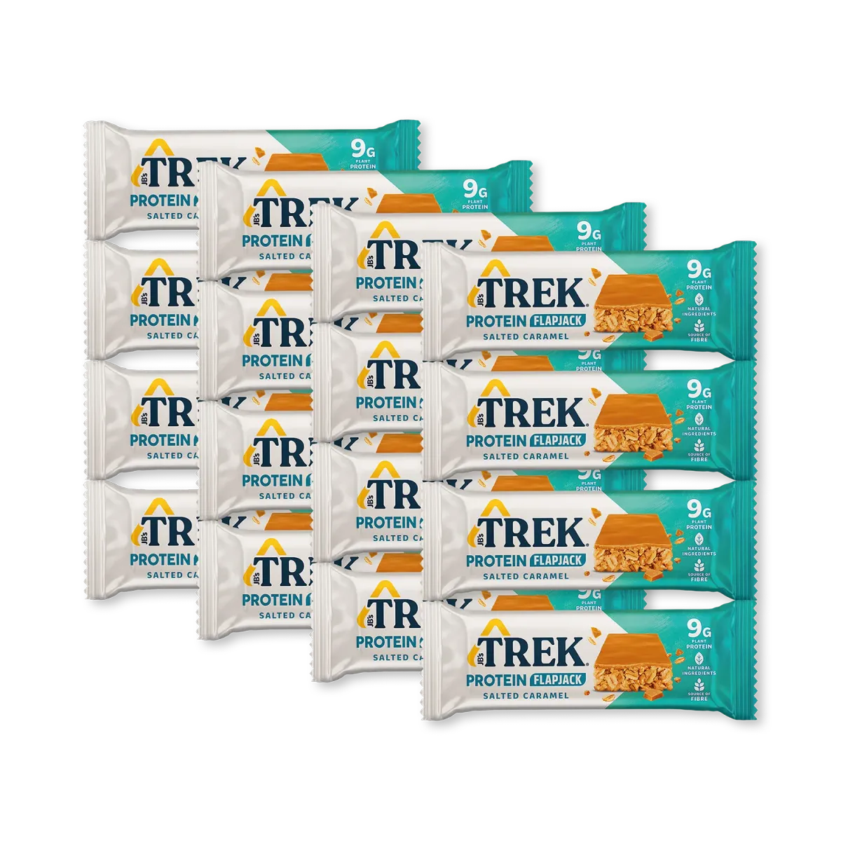 TREK Protein Flapjacks 16-Pack (Multiple Flavours) – from £15 @ Holland & Barrett