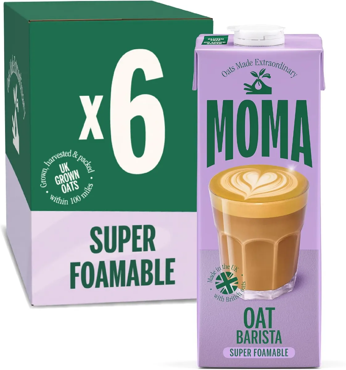 MOMA Barista Oat Drink 6 x 1L