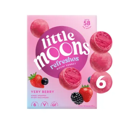 Little Moons Refreshos Vegan Very Berry Mochi Sorbet 6x32g £3.50 (was £4.98) @ Asda