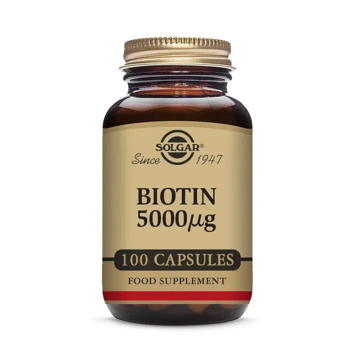 Solgar Biotin 5000µg 100 Vegi Capsules, £27.16 @ Holland and Barrett