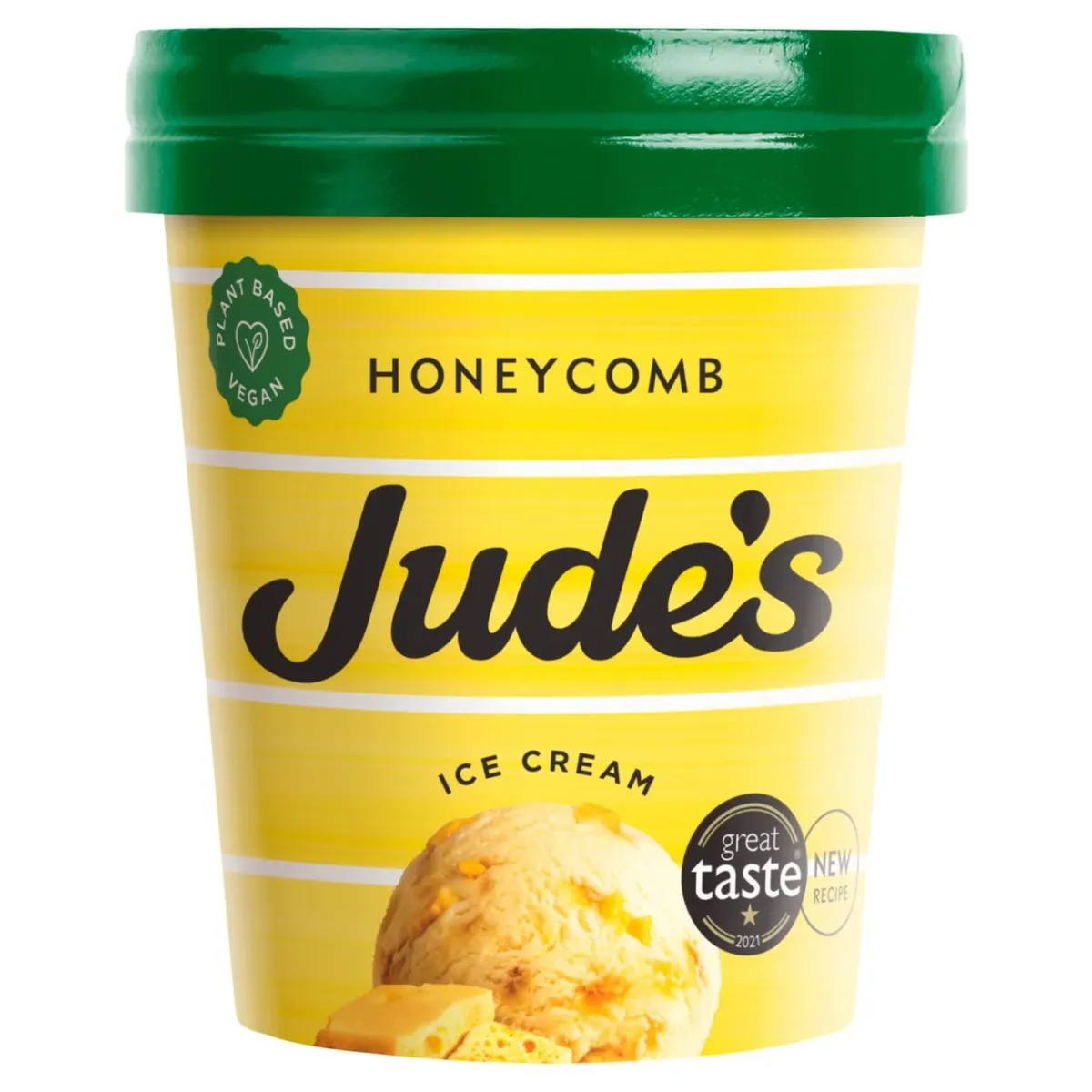 Jude's Vegan Honeycomb Ice Cream 460ml – Now £3.50 @ Ocado