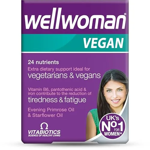 Wellwoman Vitabiotics Vegan Tablets - ONLY £7.33 , RRP £11.25