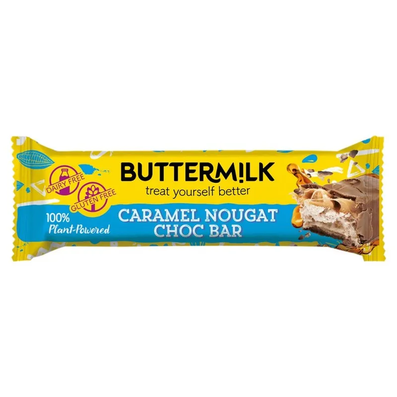Buttermilk Plant Powered Caramel Nougat Bar 50g – Now £1 at Morrisons