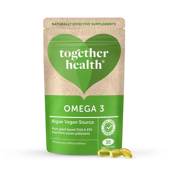Together Health Natural Algae DHA Omega 3 30 Softgels, £10.04 @ Holland and Barrett