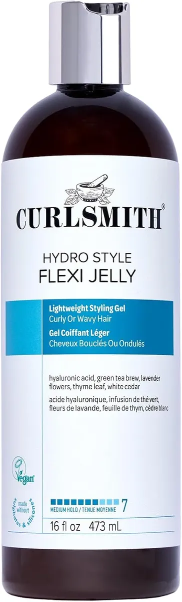 Curlsmith Hydro Style Flexi-Jelly 473ml – Vegan Curl Defining Gel £20.40 @ Amazon