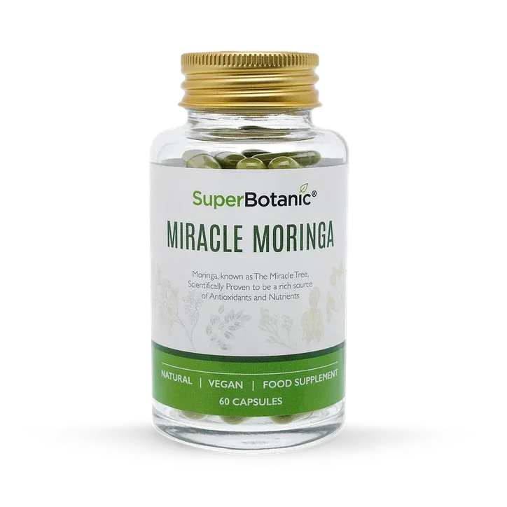 SUPER BOTANIC Miracle Moringa 60 Capsules £8.00 (was £12.00)