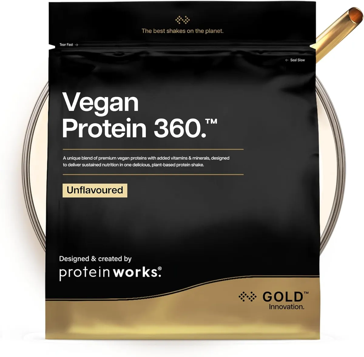 Protein Works Vegan Protein 360 Gold Unflavoured 2kg £22.49 @ Amazon