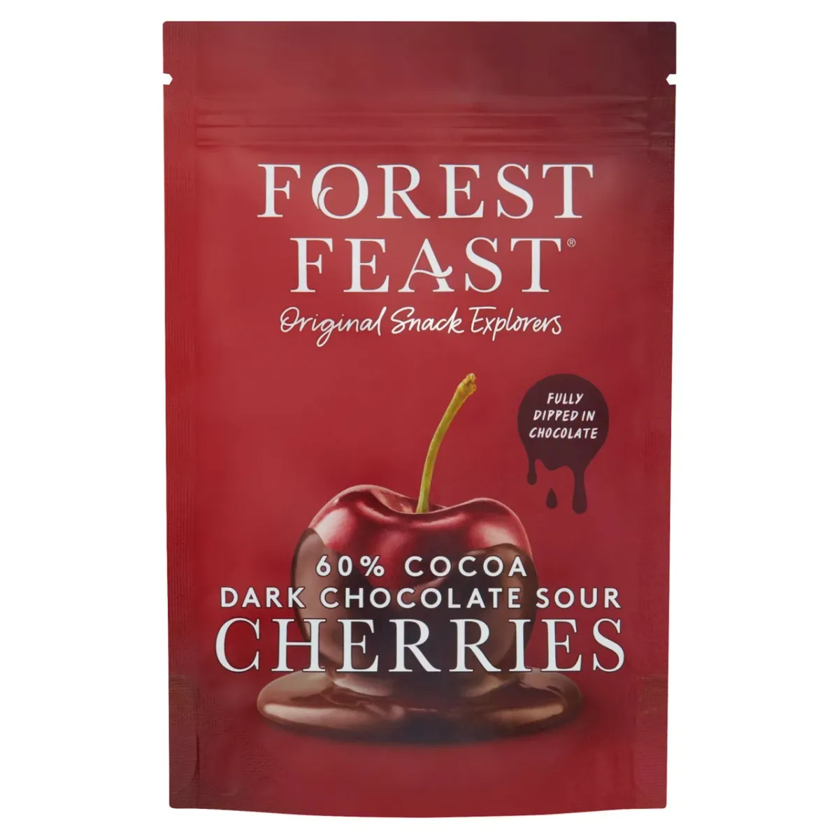Forest Feast Belgian Dark Chocolate Sour Cherries 120g – Now £3.50 @ Ocado
