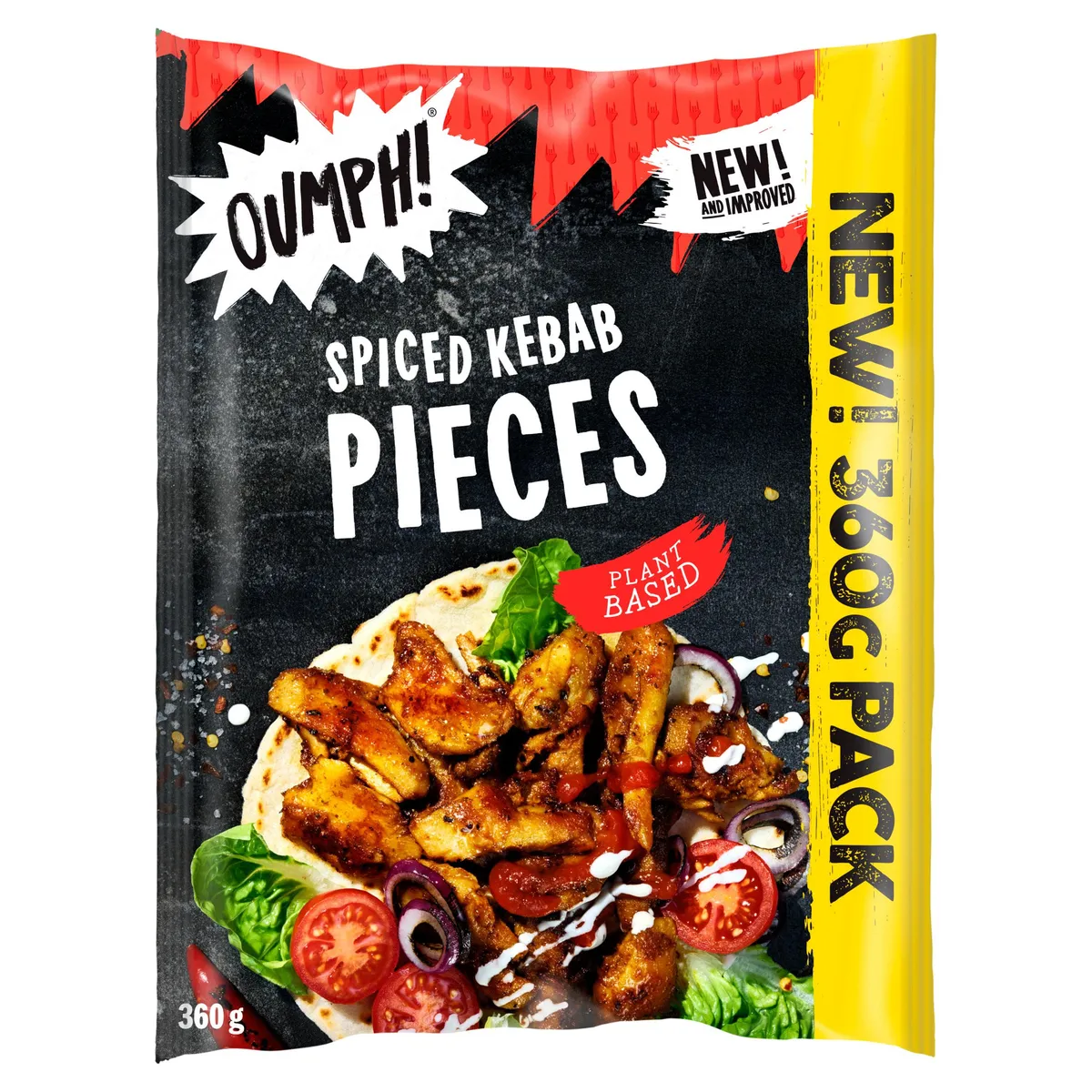 Oumph! Spiced Kebab Pieces 360g 5 for £10 @ Iceland