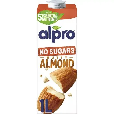 Alpro No Sugars Almond Drink 1L – Now £1.60 @ Waitrose