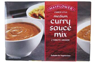 Mayflower Medium Curry Sauce Mix 1 X 255g – Classic Chinese Flavour, Vegan & Sustainable, Ideal for Fakeaways – Pack of 1 – ONLY £3.49, RRP £5.42