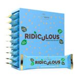 Protein Works – Ridiculous Vegan Protein Bar, Award Winning , 100% Plant Based & Palm Oil Free , High Protein , Wild Chocolate Peanut, 9 Bars | ONLY £10.99 RRP £21.99, (50% OFF!) w/ FREE DELIVERY