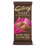 Galaxy Crumbled Cookie Vegan Dairy Free Chocolate 100 g | ONLY £2.20 RRP £3.00, (27% OFF!) w/ FREE DELIVERY