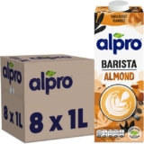Alpro Barista / Almond Milk Drink 8 X 1 Litre, ONLY £12 / £11.40 S&S DELIVERED @ AMZN