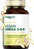 Vegan Omega 3 6 9 Capsules by Wellgard – High Strength 1386mg Flaxseed Oil Capsules with Alpha Linolenic Acid (ALA), Linoleic Acid (LA), Vitamin E 50% OFF! £7.09 S&S