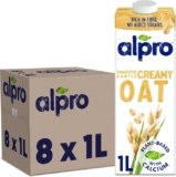 Alpro Oat / Alpro Oat No sugars Plant-Based Long Life Drink, 8 X 1L, ONLY £12 / £11.40 S&S + FREE DELIVERY @ AMZN